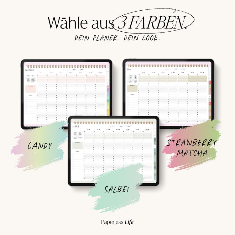 Digital Weekly Planner 2025