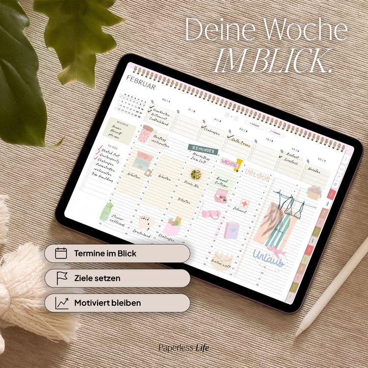 Digital Weekly Planner 2025