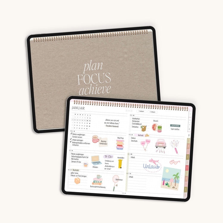 Digital Weekly Planner 2025