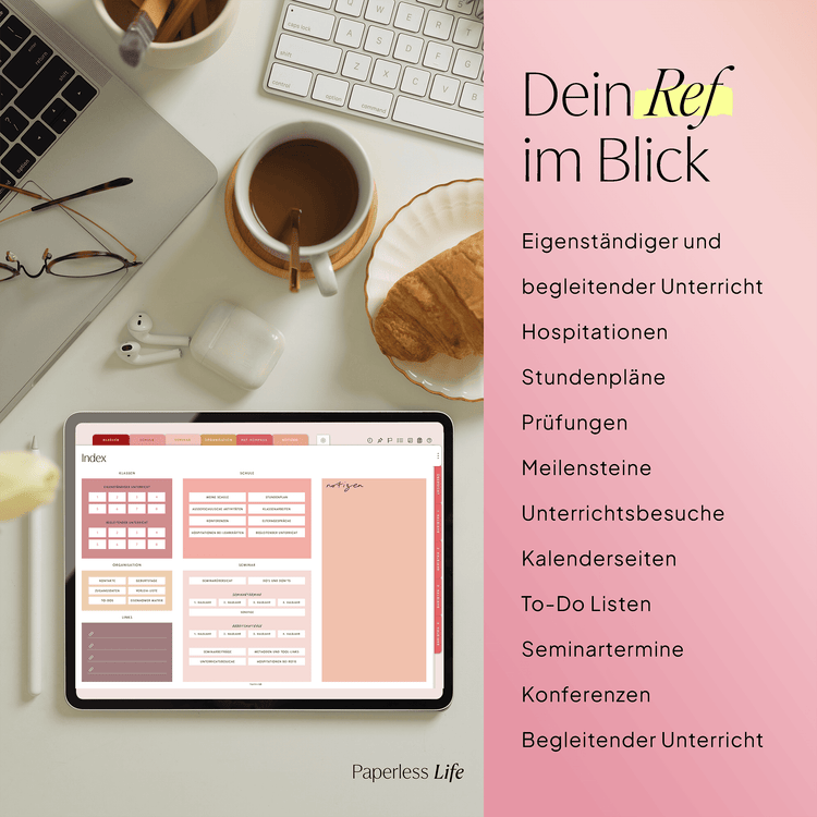 Digitaler Referendariatsplaner | Der Refchanger