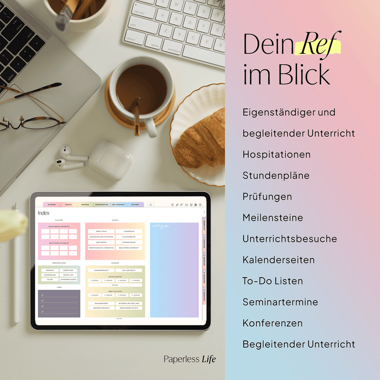 Digitaler Referendariatsplaner | Der Refchanger