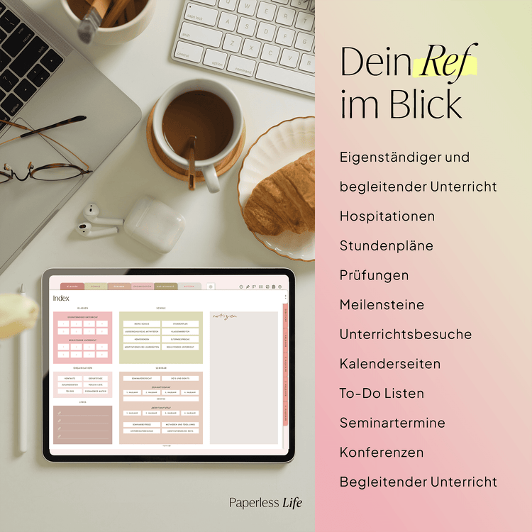 Digitaler Referendariatsplaner | Der Refchanger