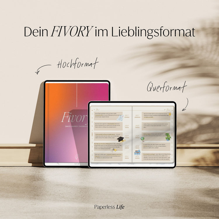 Fivory – Das 5-Jahres-Tagebuch | 2027-2031