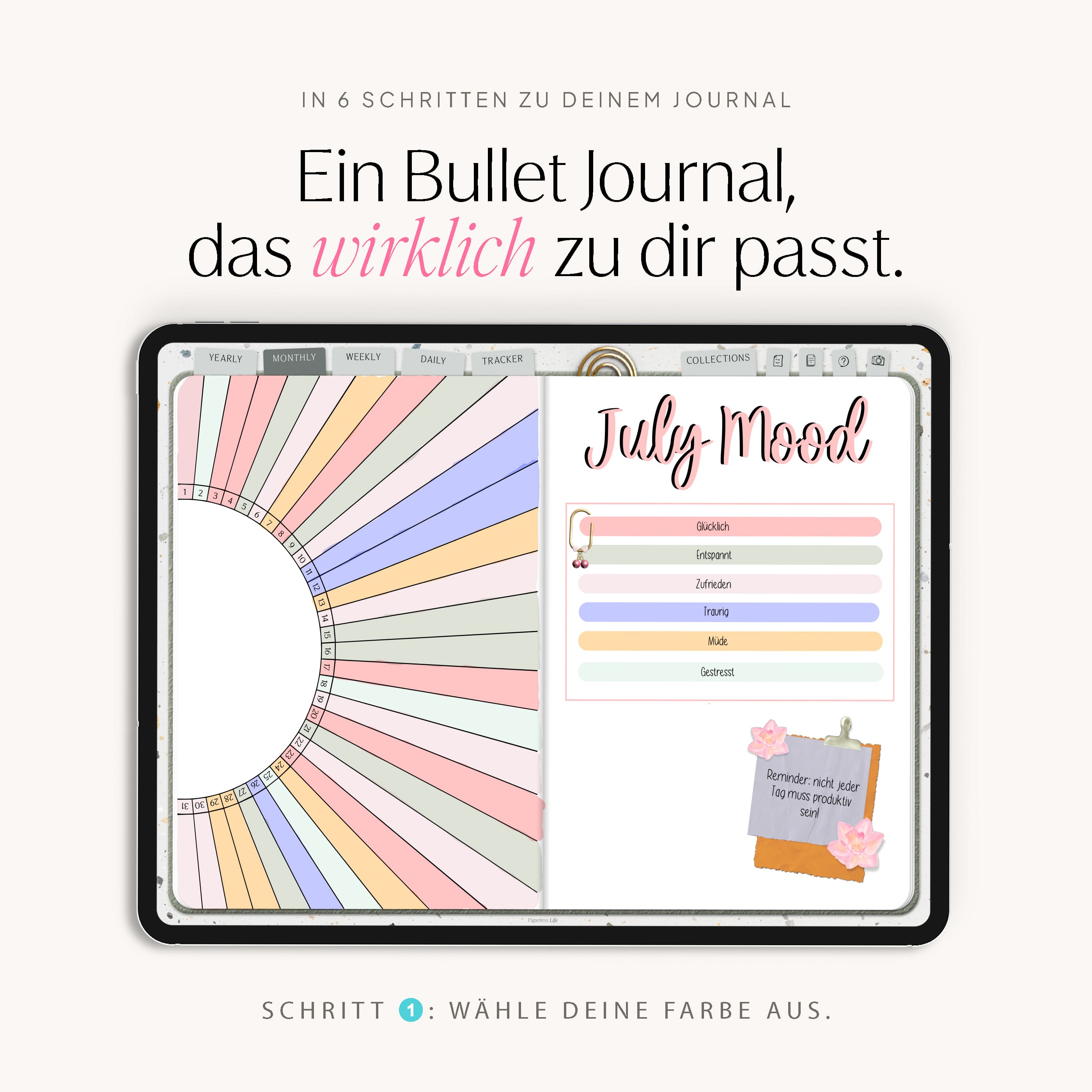 Bullet Journal Konfigurator