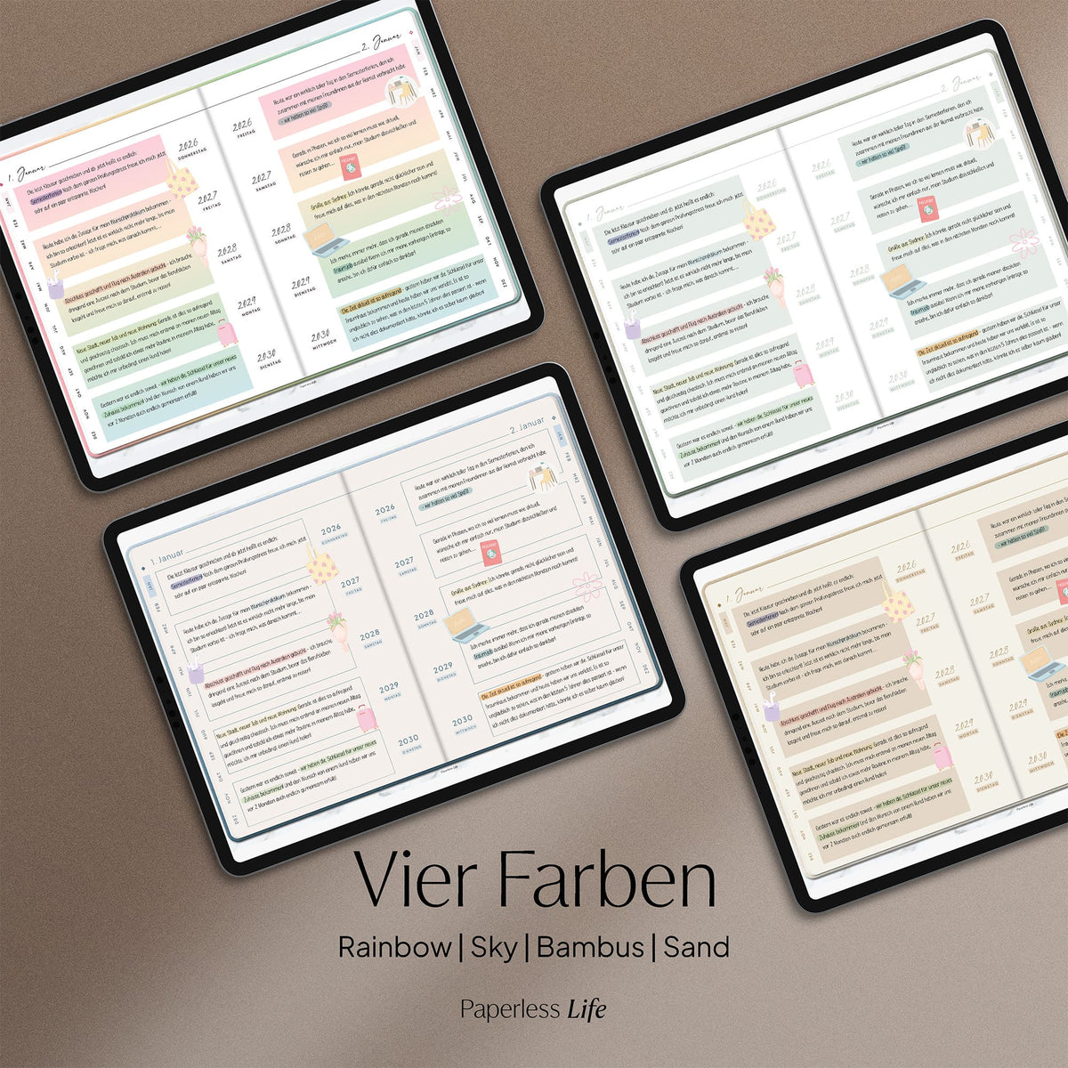 Fivory – Das 5-Jahres-Tagebuch | 2026-2030