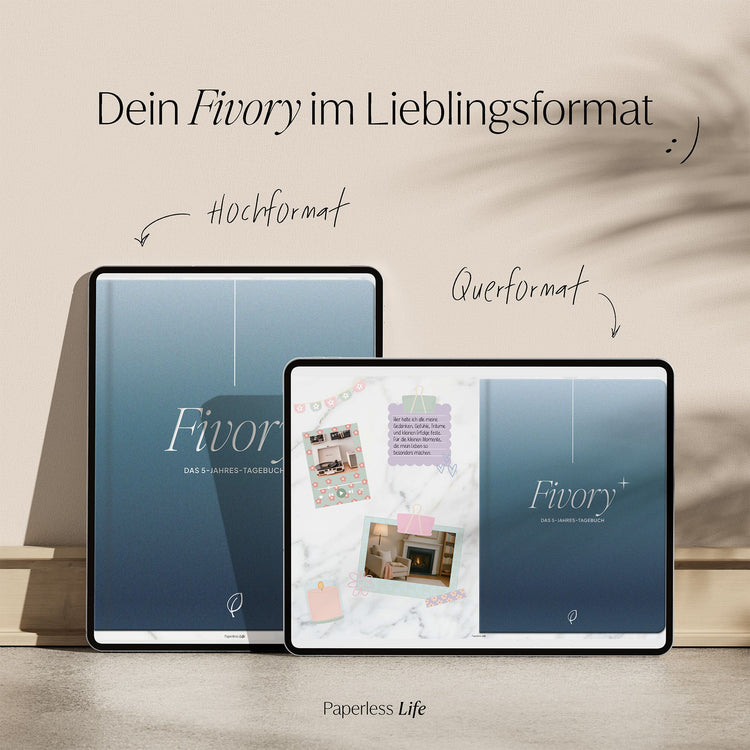 Fivory – Das 5-Jahres-Tagebuch | Undatiert
