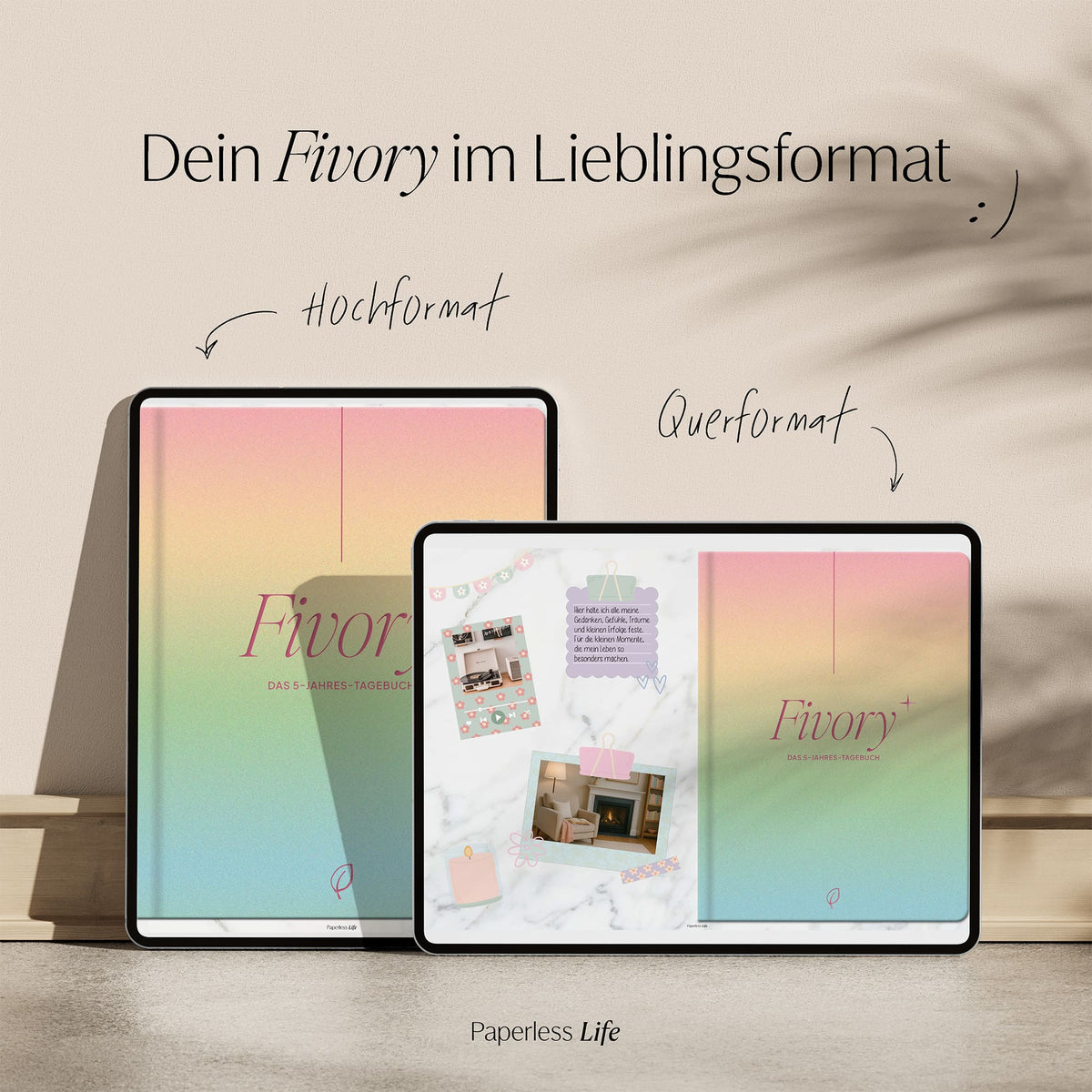 Fivory – Das 5-Jahres-Tagebuch | 2026-2030