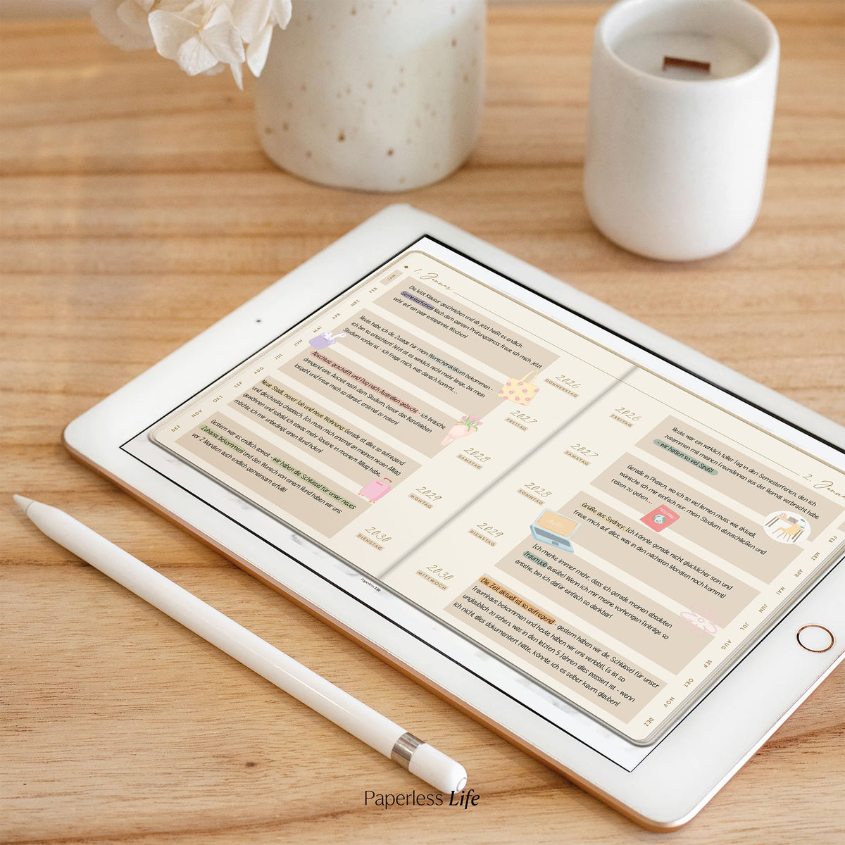 Fivory – Das 5-Jahres-Tagebuch | 2026-2030