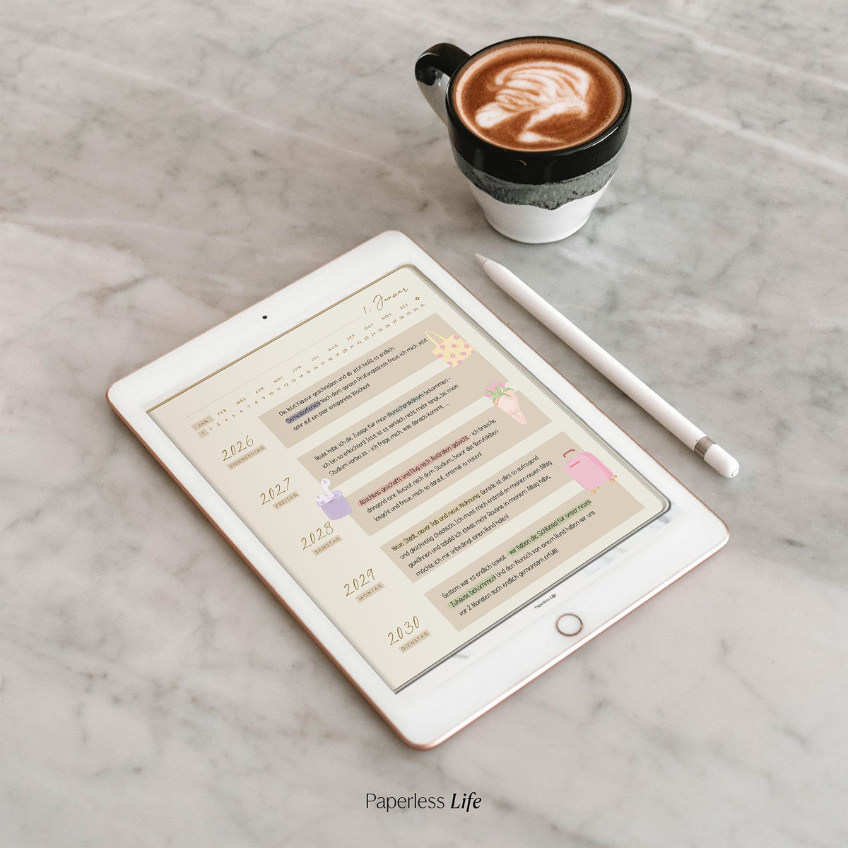 Fivory – Das 5-Jahres-Tagebuch | 2026-2030