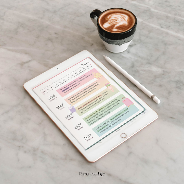 Fivory – Das 5-Jahres-Tagebuch | 2026-2030