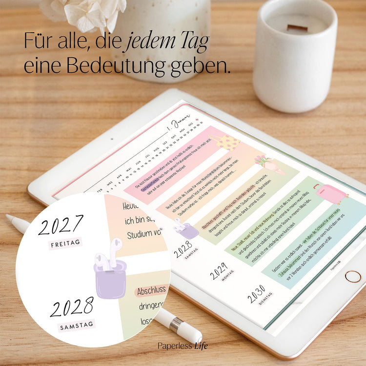 Fivory – Das 5-Jahres-Tagebuch | 2026-2030