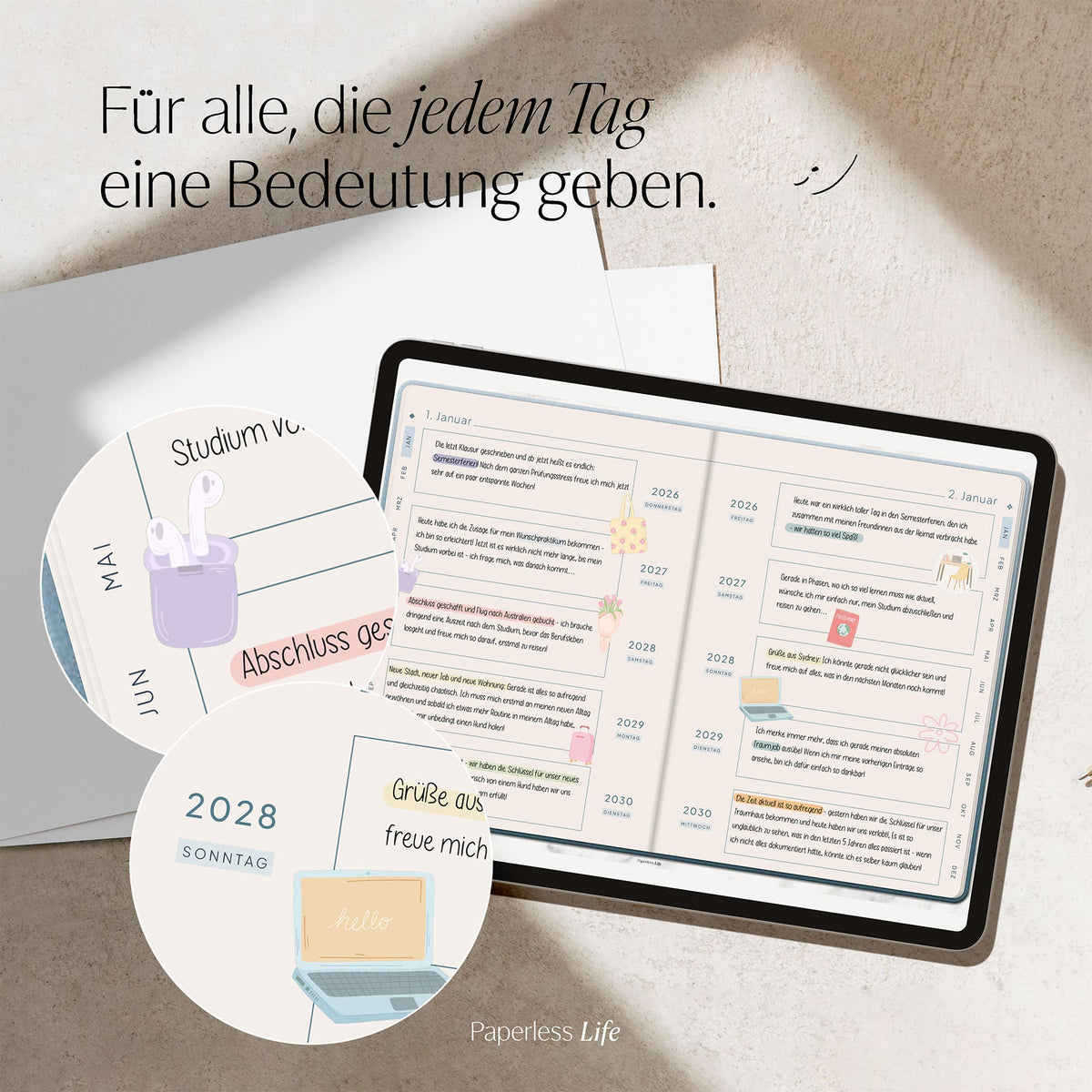 Fivory – Das 5-Jahres-Tagebuch | 2026-2030