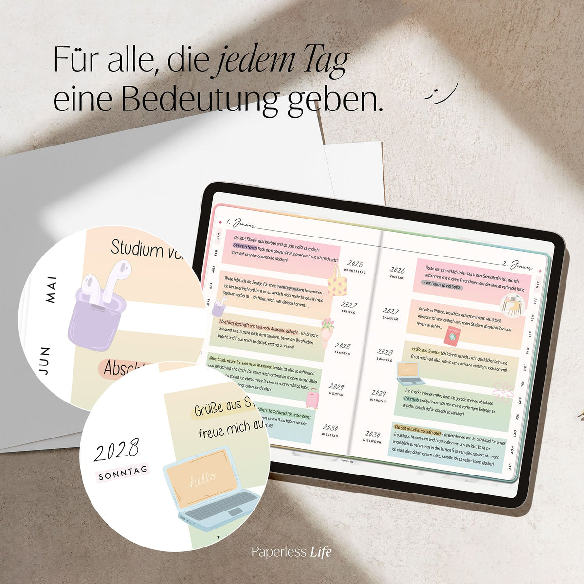 Fivory – Das 5-Jahres-Tagebuch | 2026-2030