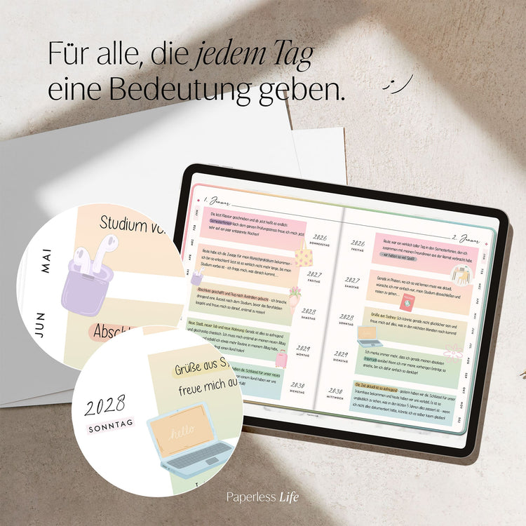 Fivory – Das 5-Jahres-Tagebuch | 2026-2030