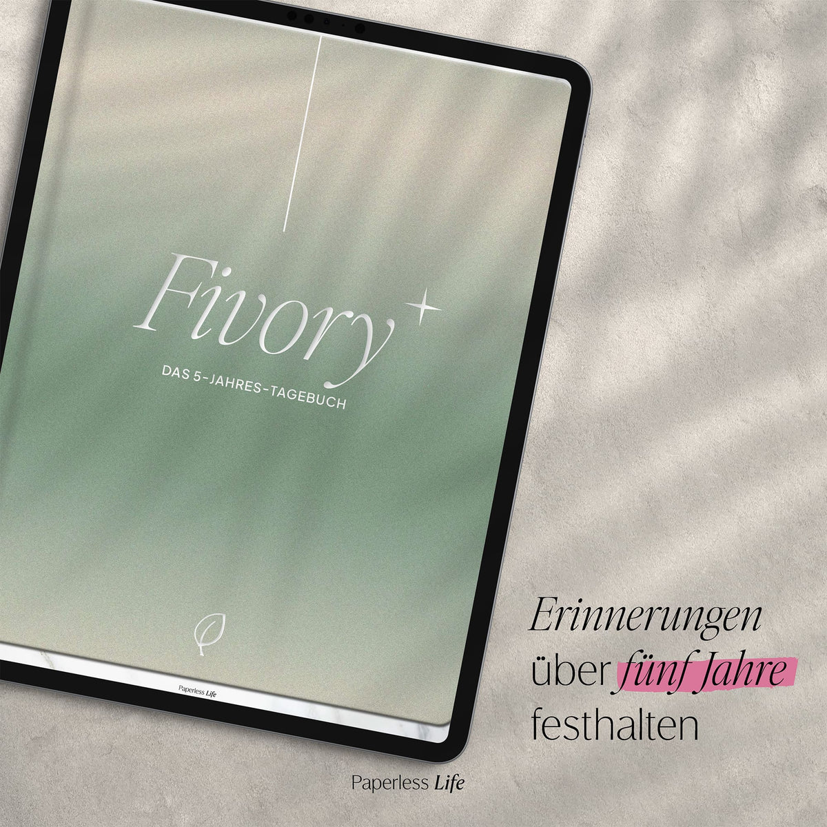 Fivory – Das 5-Jahres-Tagebuch | 2026-2030