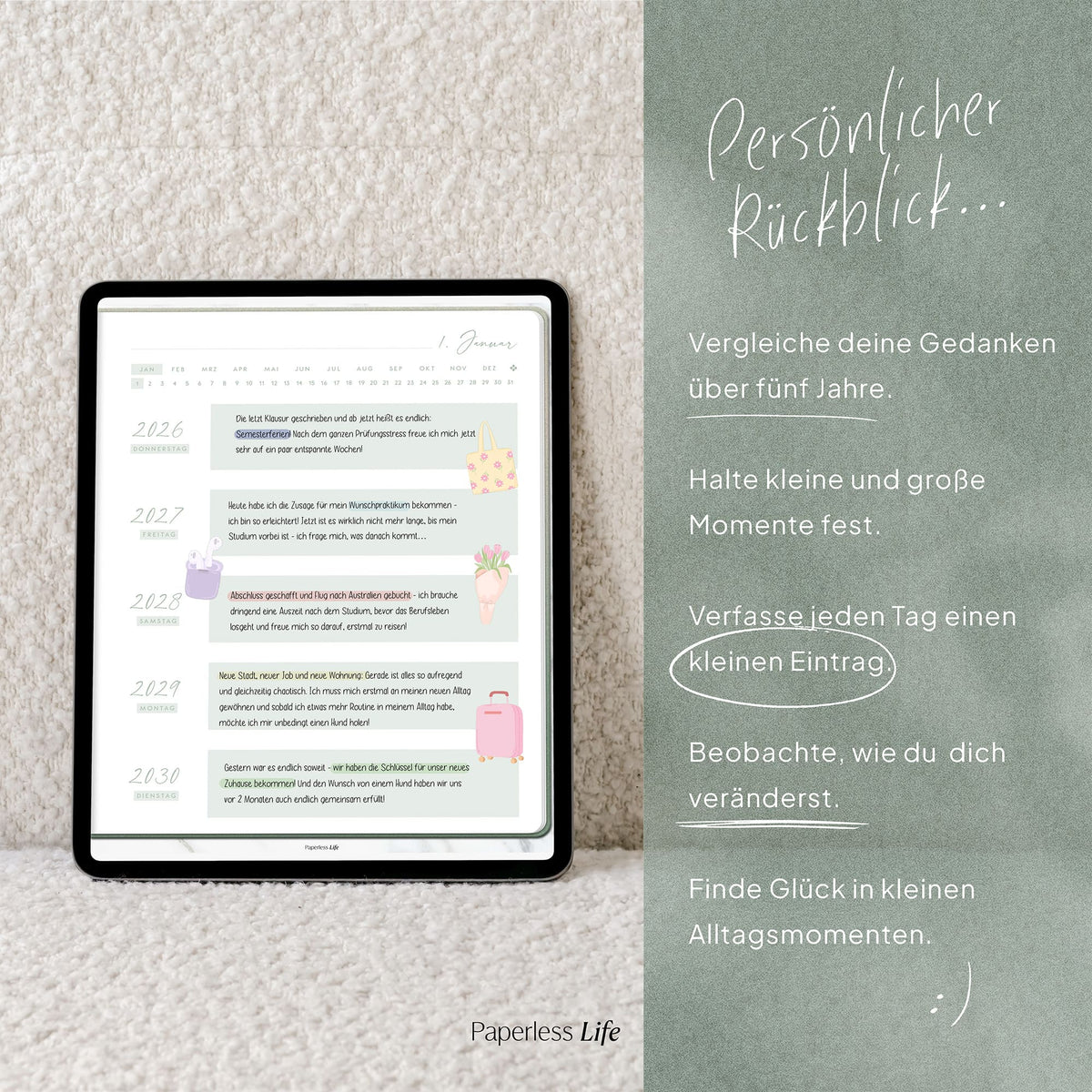 Fivory – Das 5-Jahres-Tagebuch | 2026-2030