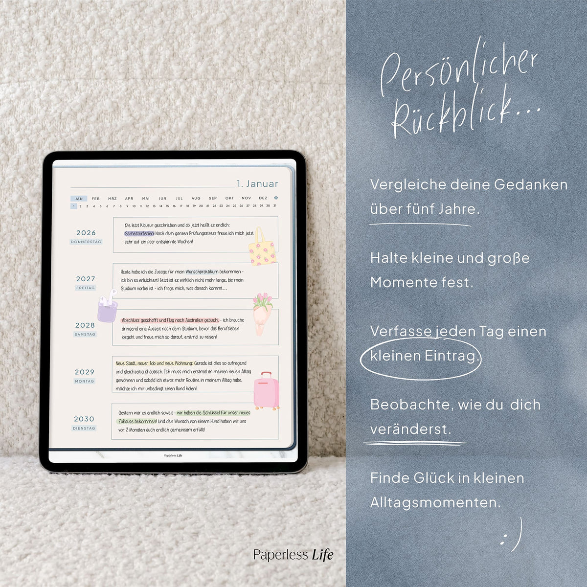 Fivory – Das 5-Jahres-Tagebuch | 2026-2030