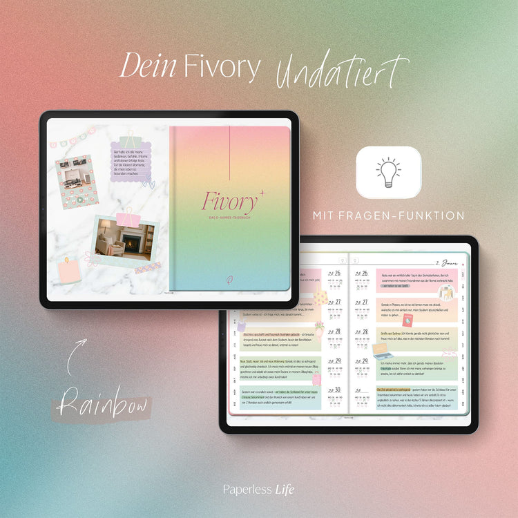 Fivory – Das 5-Jahres-Tagebuch | Undatiert