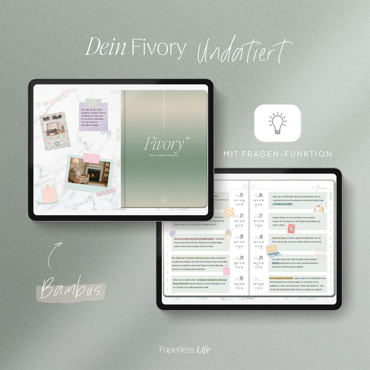 Fivory – Das 5-Jahres-Tagebuch | Undatiert