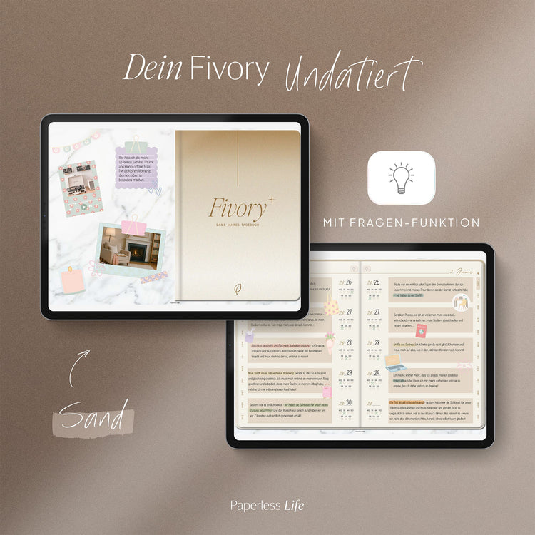 Fivory – Das 5-Jahres-Tagebuch | Undatiert