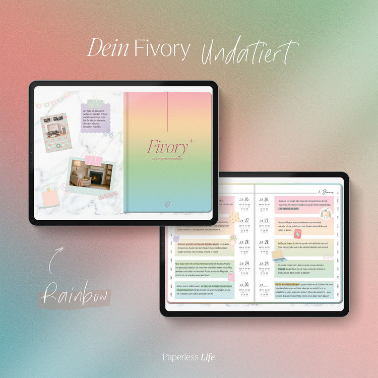 Fivory – Das 5-Jahres-Tagebuch | Undatiert