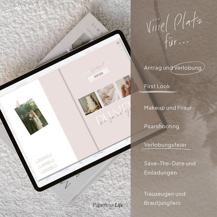 Digitales Fotoalbum | Hochzeit – Selbst gestalten