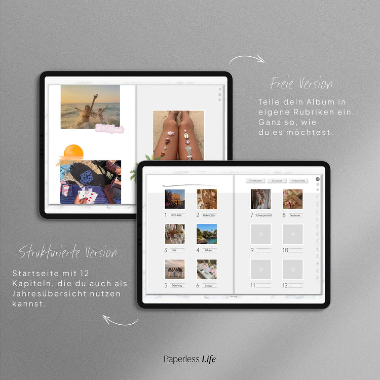 Digitales Fotoalbum | Jahresbuch | Themenalbum