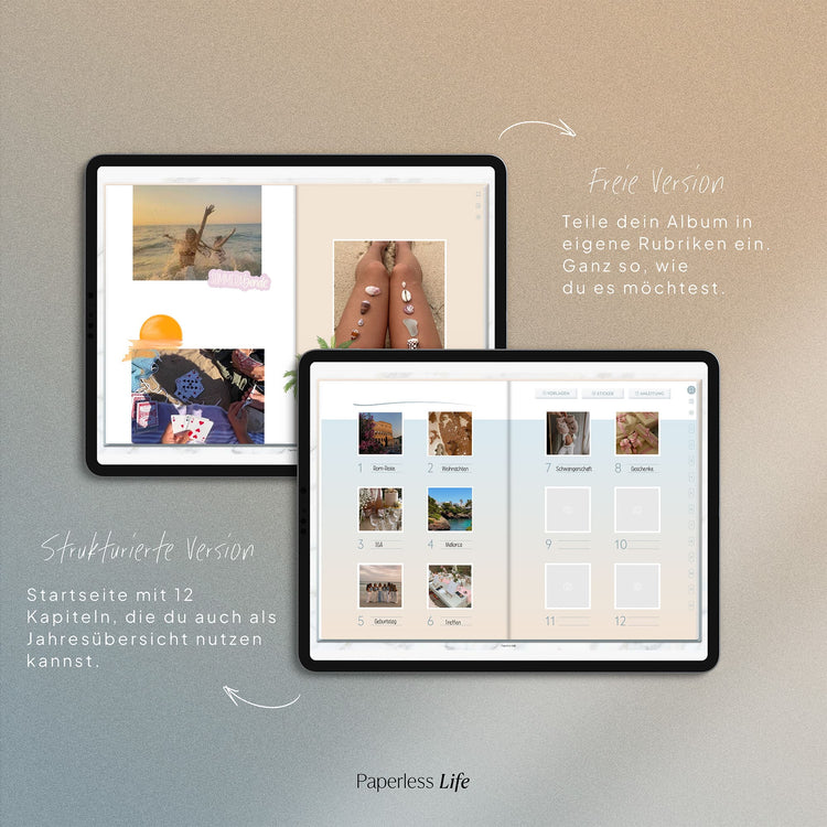 Digitales Fotoalbum | Jahresbuch | Themenalbum