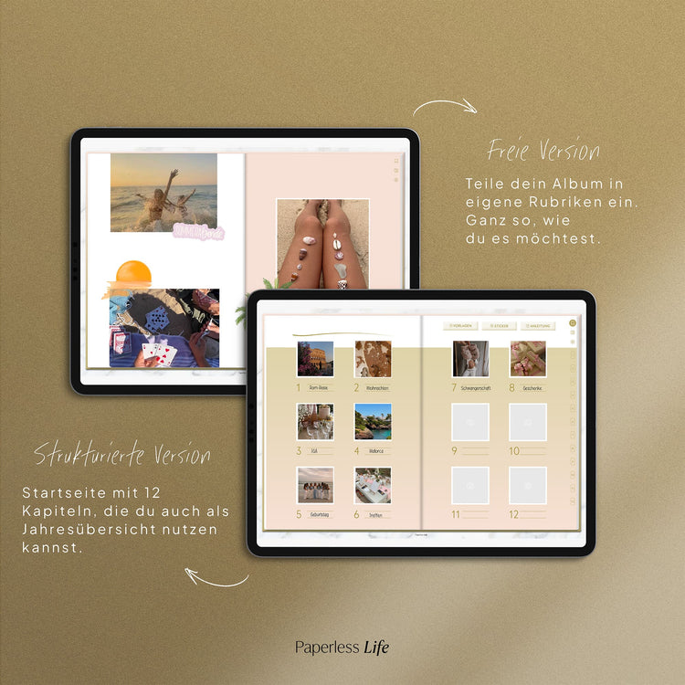 Digitales Fotoalbum | Jahresbuch | Themenalbum