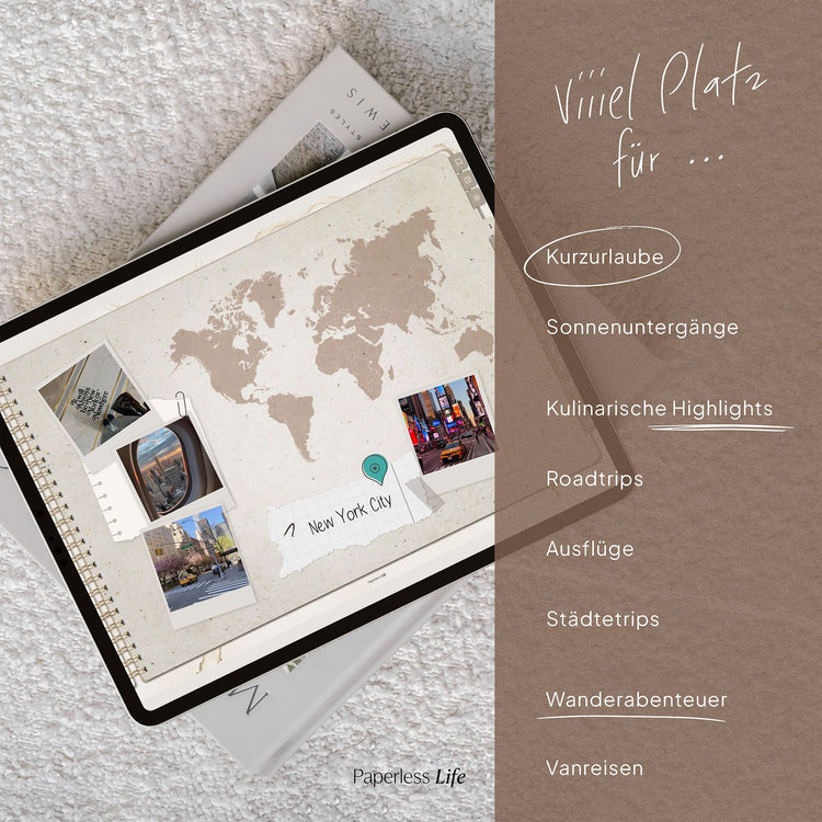 Digitales Fotoalbum | Reisen - Vintage Edition