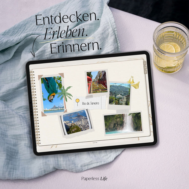 Digitales Fotoalbum | Reisen - Vintage Edition