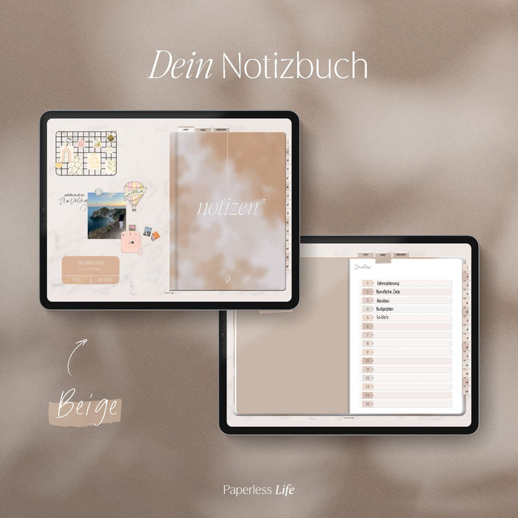 Digitales Notizbuch - 15 Reiter | Passend zum Gamechanger 2026