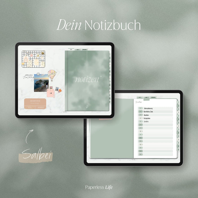 Digitales Notizbuch - 15 Reiter | Passend zum Gamechanger 2026