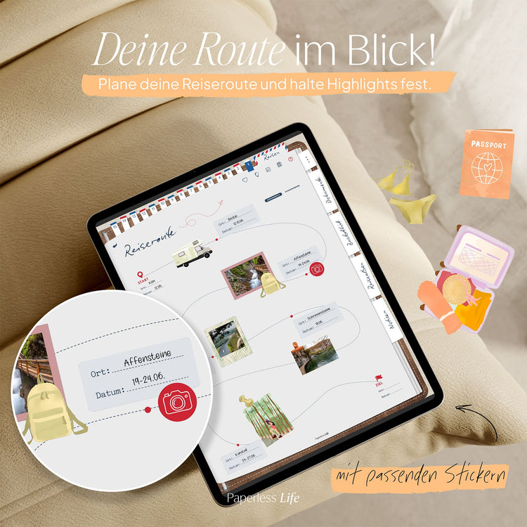 Reiselog | Das Reisetagebuch für Deutschland