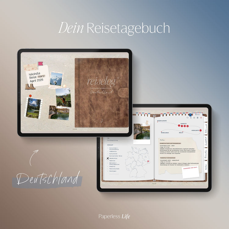 Reiselog | Das Reisetagebuch für Deutschland