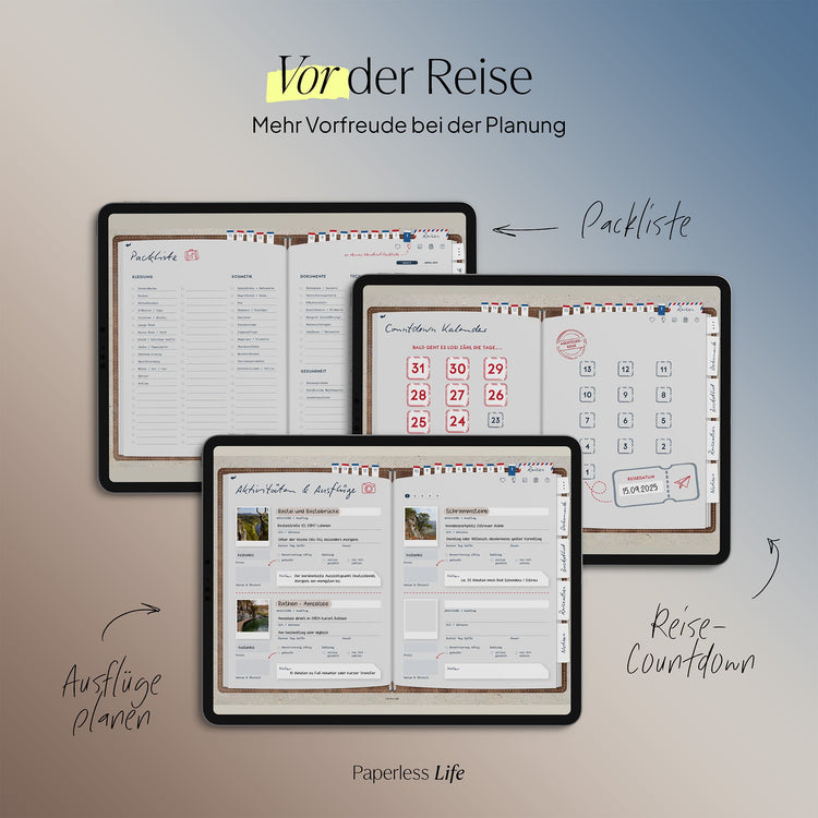 Reiselog | Das Reisetagebuch für Deutschland