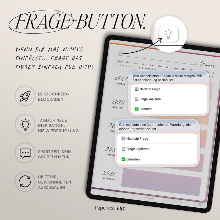 Fivory – Das 5-Jahres-Tagebuch | 2027-2031