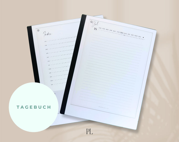 Digitales Tagebuch für ReMarkable 2