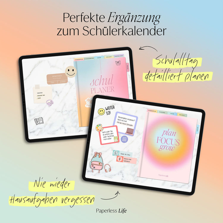 Digitales Hausaufgabenheft 2025/26