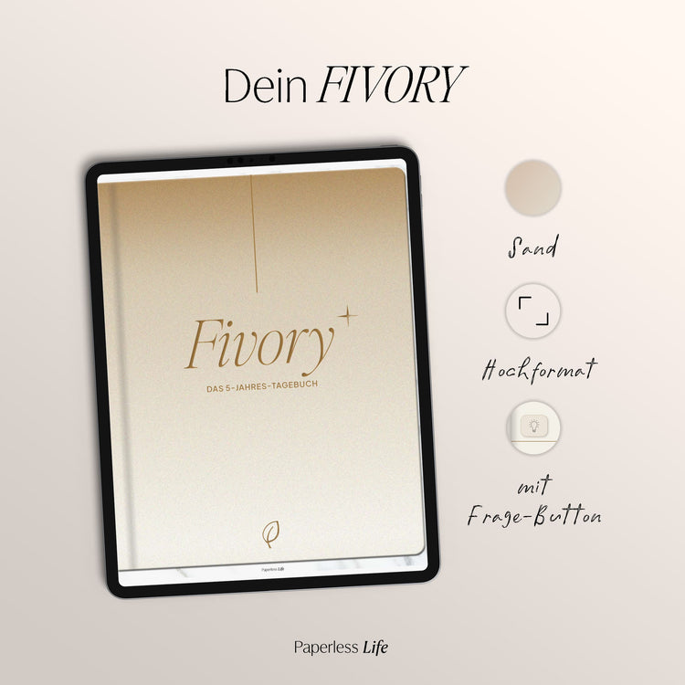 Fivory – Das 5-Jahres-Tagebuch | 2027-2031
