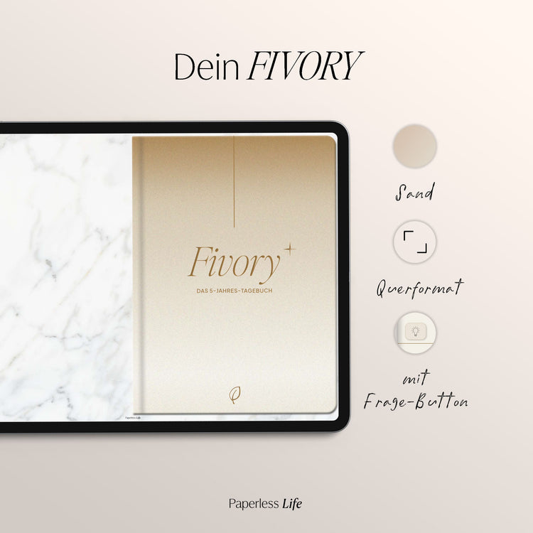 Fivory – Das 5-Jahres-Tagebuch | 2027-2031