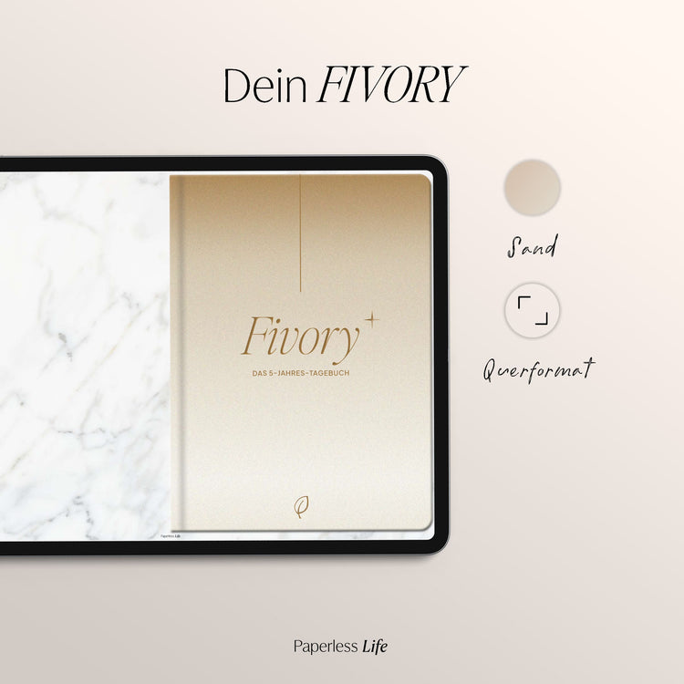 Fivory – Das 5-Jahres-Tagebuch | 2027-2031