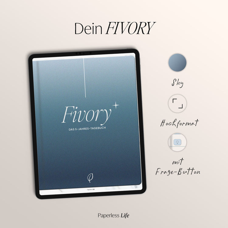 Fivory – Das 5-Jahres-Tagebuch | 2027-2031