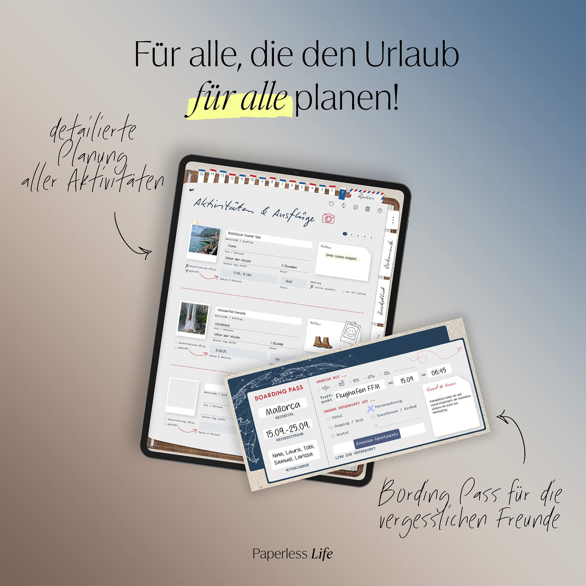 Digitale Reisetagebücher