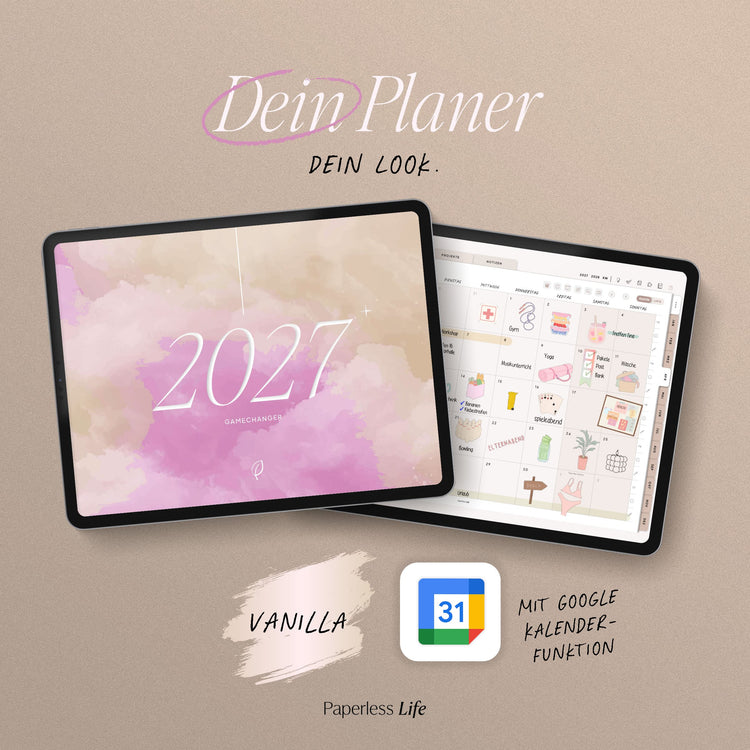 Digitaler Planer 2027 | Der Gamechanger