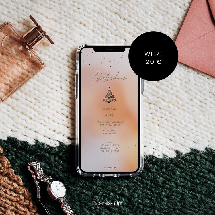 Geschenkgutschein - Weihnachten