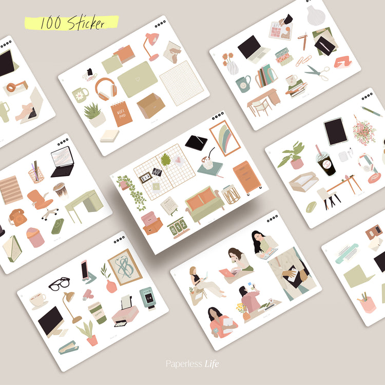 Bundle: Digitaler Studienplaner 2025/26 "Study-Buddy"