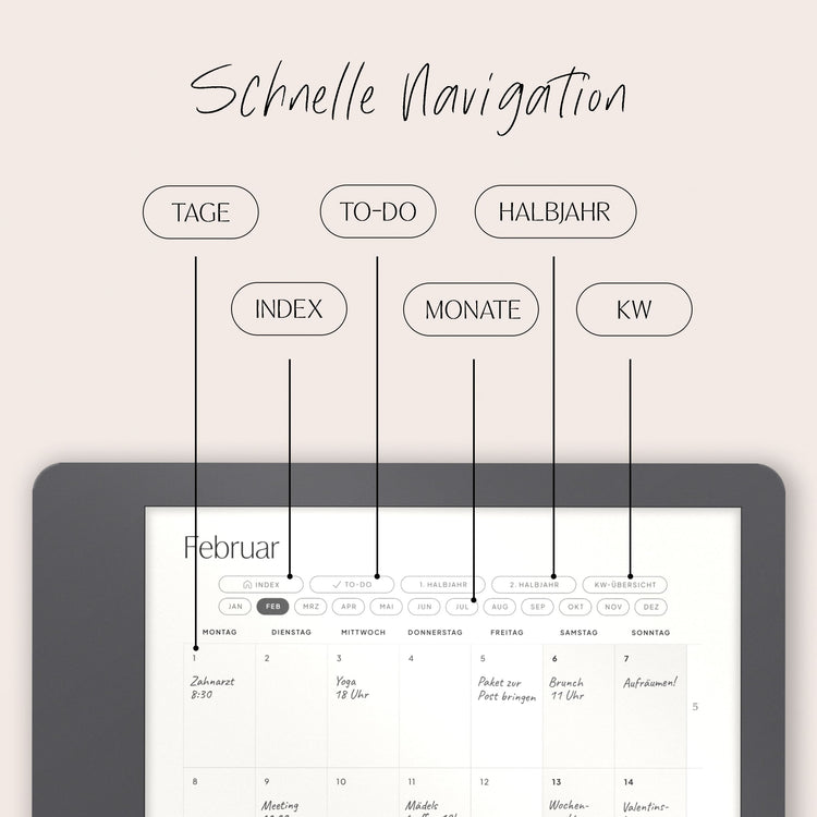 Digital diary for ReMarkable 2