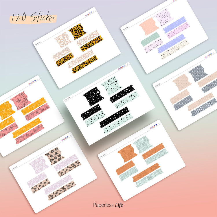 Color Changing Goodnotes Sticker | Klebestreifen