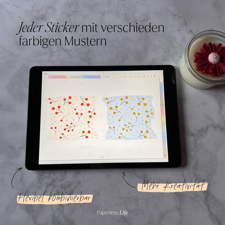 Color Changing Goodnotes Sticker | Klebestreifen